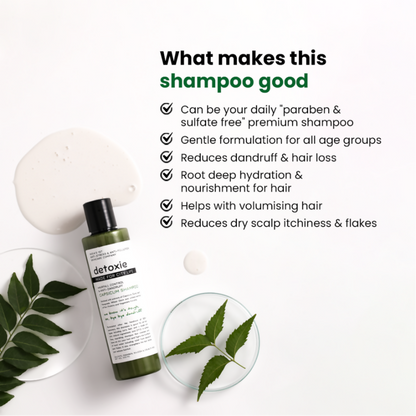 Detoxie Anti-Dandruff & Flake Relief Capsicum Shampoo