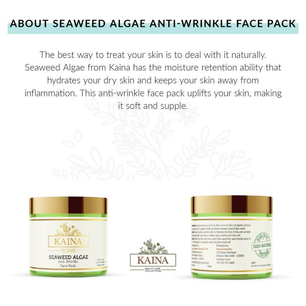 Kaina Seaweed Algae Anti-Wrinkle Face Pack