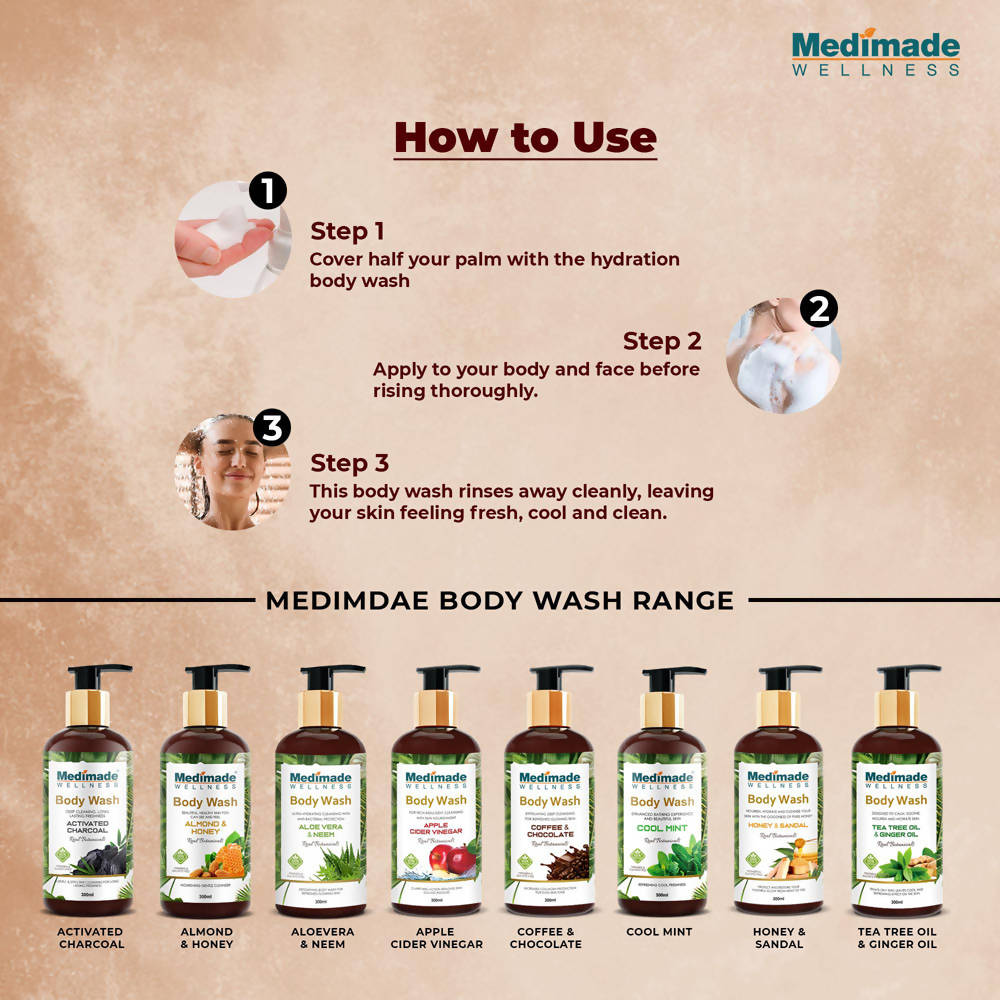Medimade Wellness Coffee & Chocolate Body Wash - DrMediCart