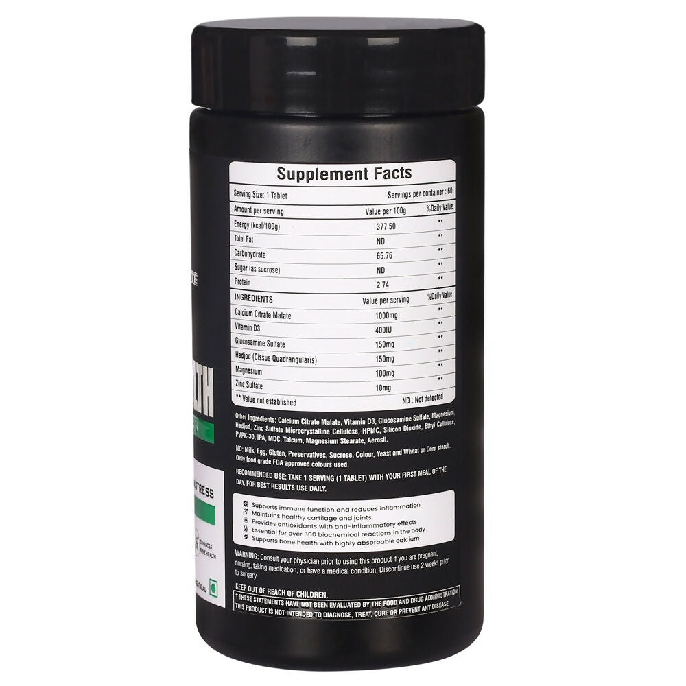 Reformulate Joint Health I Relieves Joint Pain I Helps Manage Joint Distress I Enhances Bone Health Tablets