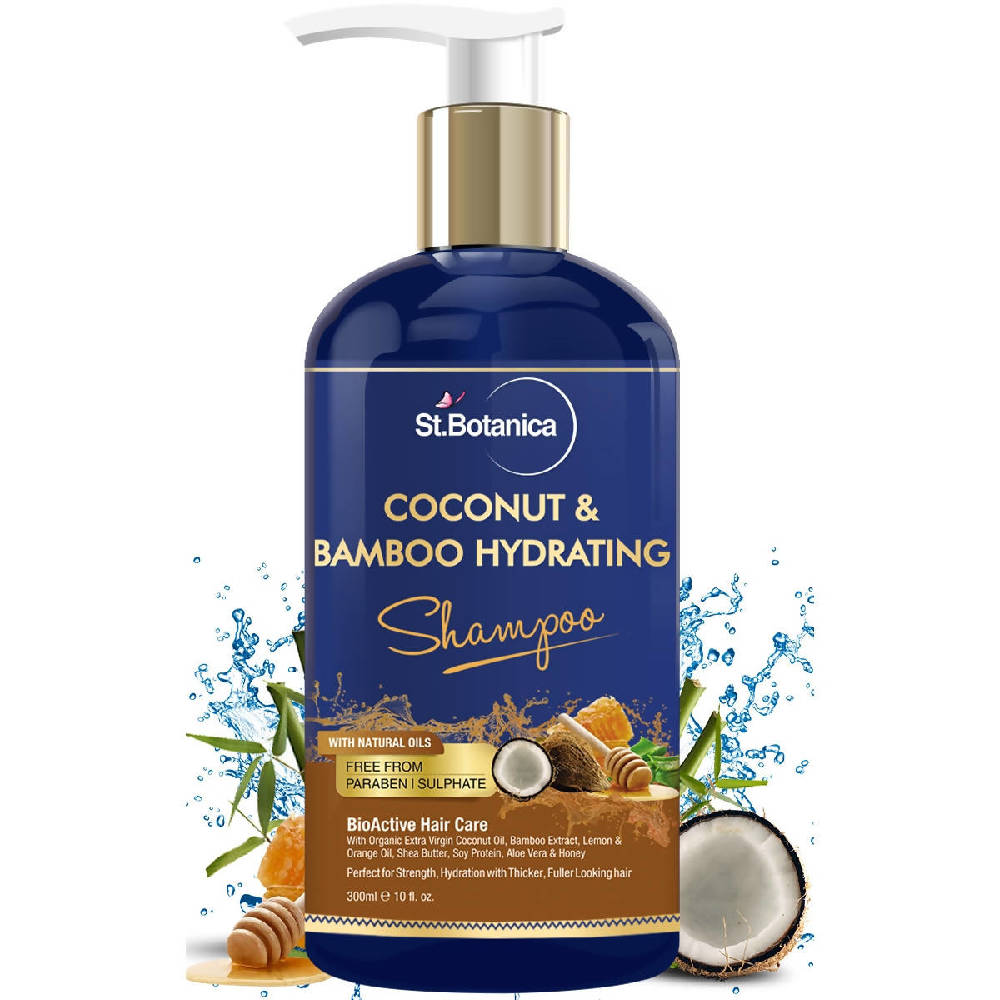 Buy St.Botanica Coconut Oil And Bamboo Hair Strengthening Shampoo from DrMediCart, Ship from India to USA