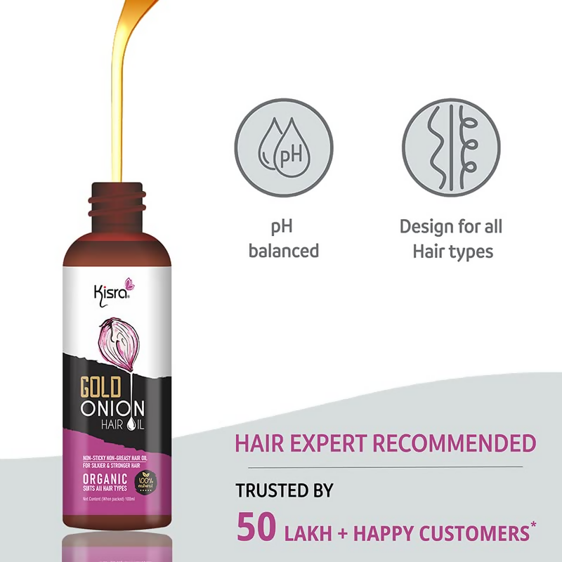 Kisra Gold Organic Onion Hair Oil