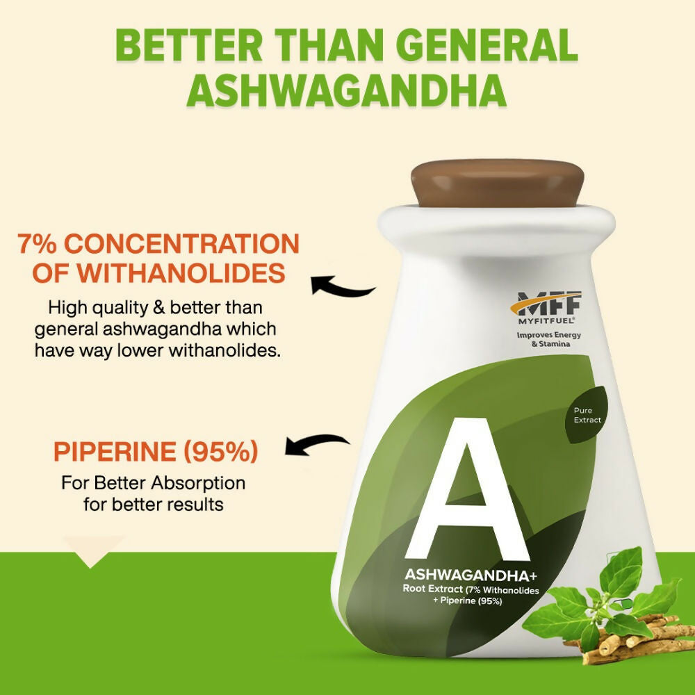 MyFitFuel Ashwagandha Root Extract Capsules