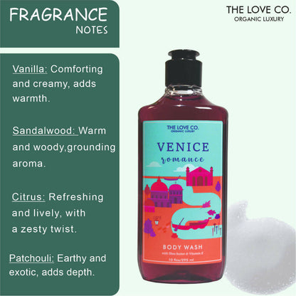 The Love Co. Venice Romance Body Wash
