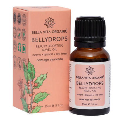 Bella Vita Organic Belly Drops Beauty Boosting Navel Oil - DrMediCart