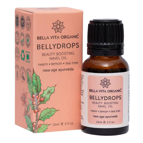 Bella Vita Organic Belly Drops Beauty Boosting Navel Oil - DrMediCart
