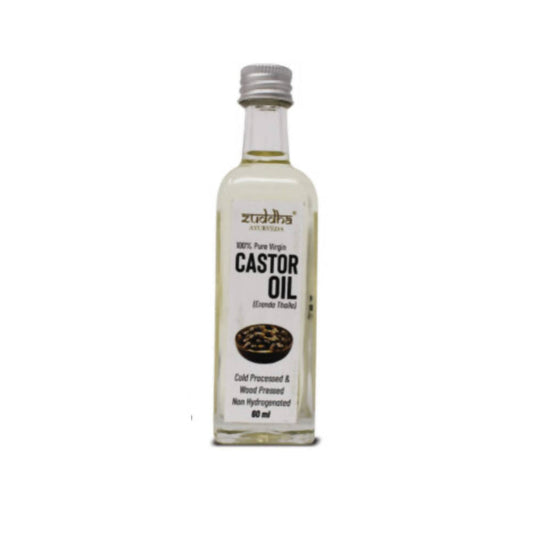 Zuddha Ayurveda Pure Virgin Castor Oil - DrMediCart