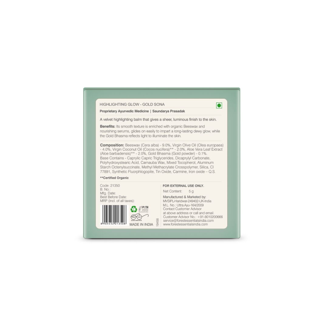 Forest Essentials Highlighting Glow Sona - Gold - Drmedicart
