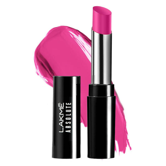 Buy Lakme Absolute Skin Dew Satin Lipstick - 206 Pink Flush from DrMediCart, Ship from India to USA