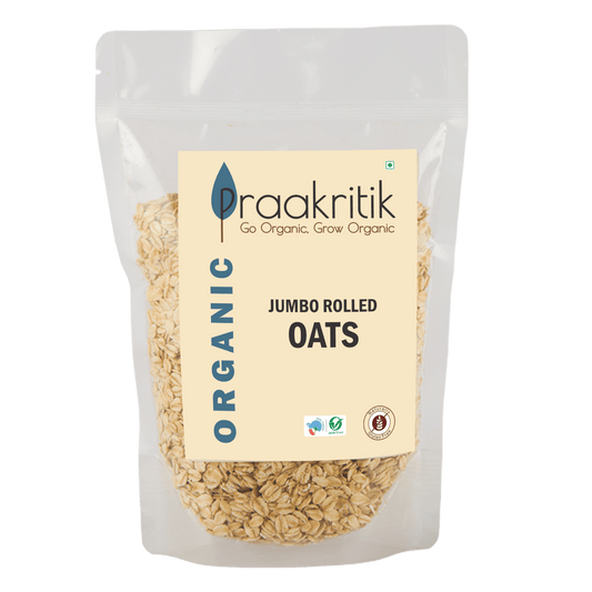 Prakritik Organic Jumbo Rolled Oats