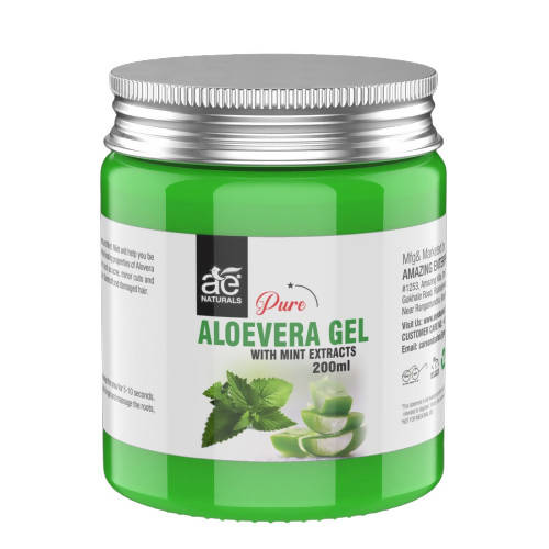 ae naturals pure aloevera gel with mint extracts buy in usa