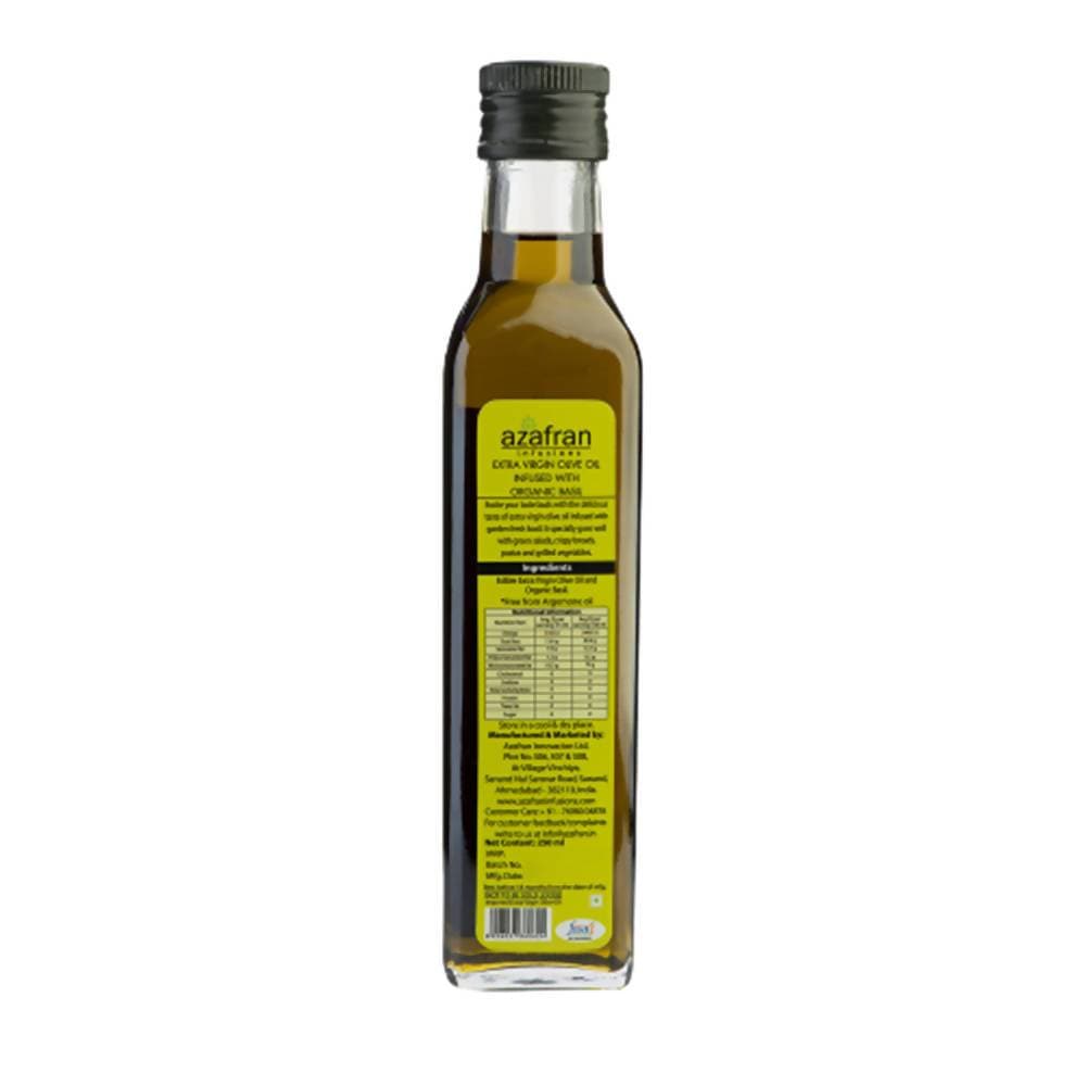 Azafran Infusions Basil Infused Extra Virgin Olive Oil