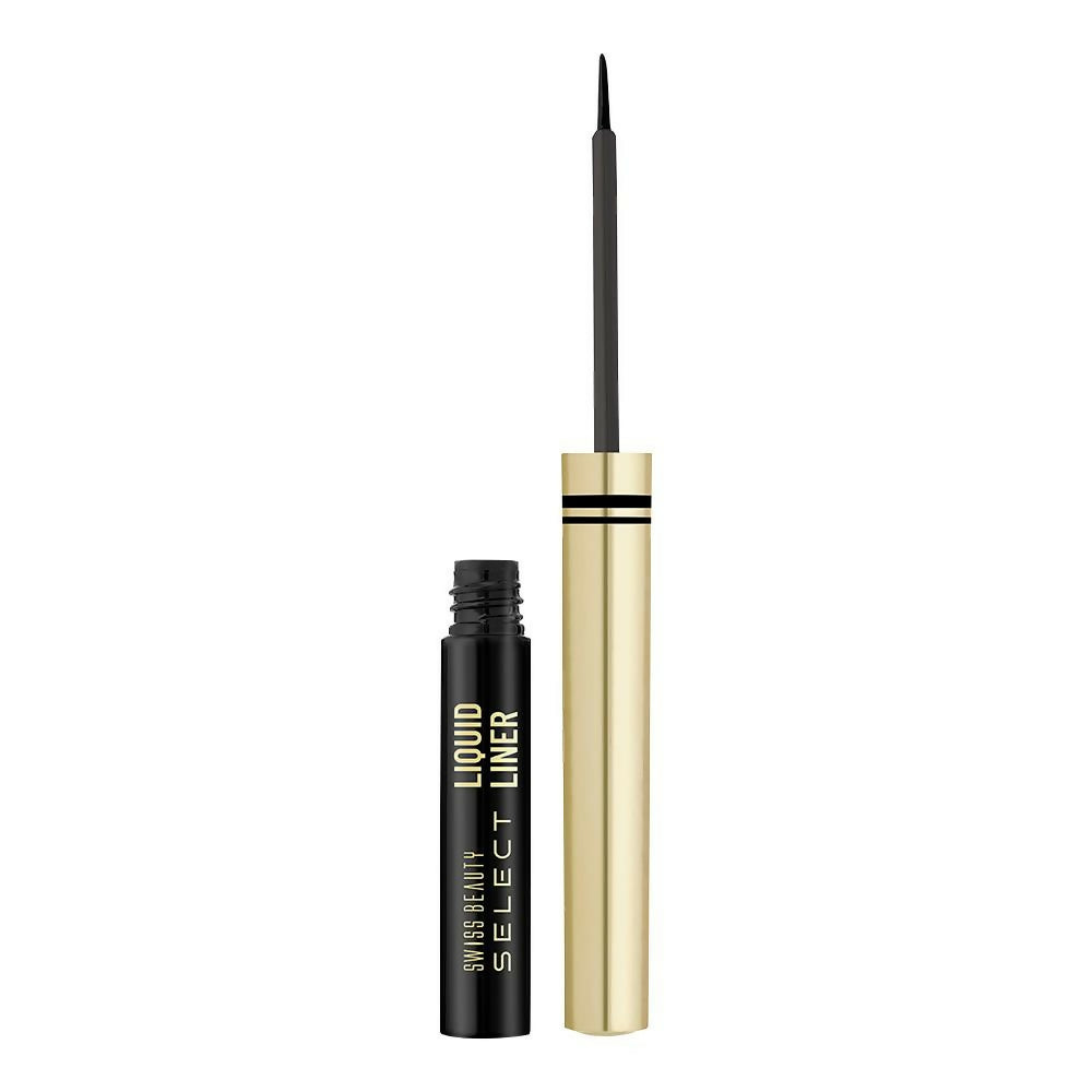 Swiss Beauty Select Here To Stay Liquid Liner, 4- Magnet Black