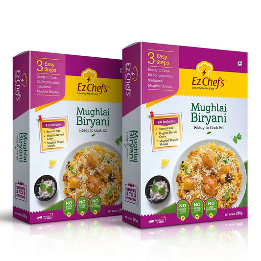 Ez Chef's Mughlai Biryani Kit - Lucknow's Famous Biryani
