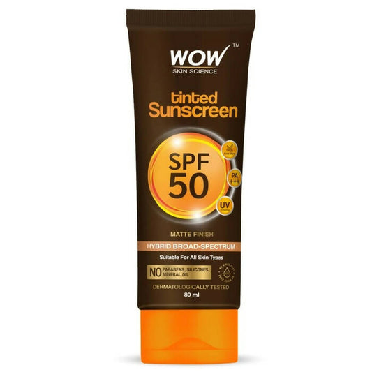 Buy Wow Skin Science Tinted Sunscreen SPF50 Pa+++ from DrMediCart, Ship from India to USA