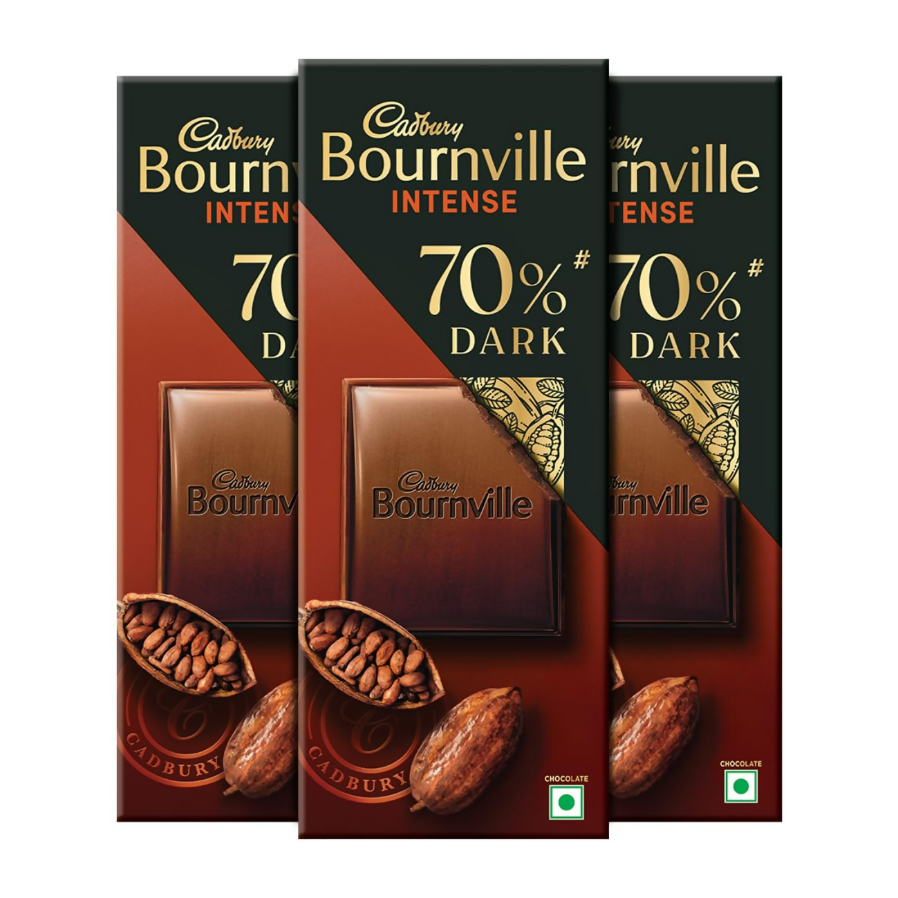 Buy Cadbury Bournville Rich Cocoa 70% Dark Chocolate Bar from DrMediCart