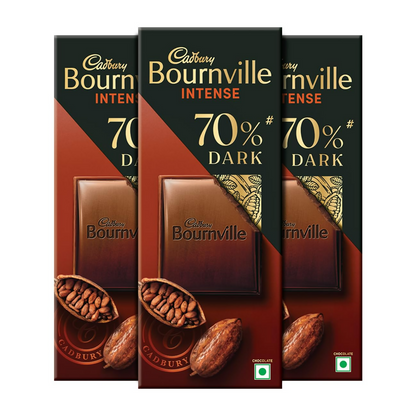 Buy Cadbury Bournville Rich Cocoa 70% Dark Chocolate Bar from DrMediCart