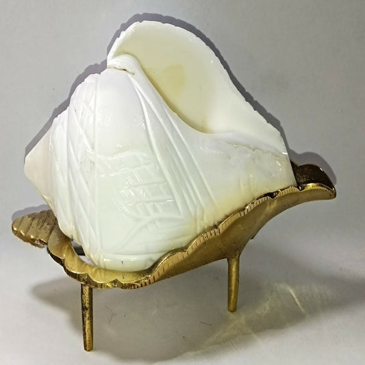 Buy Brass Jal Shankha With Stand