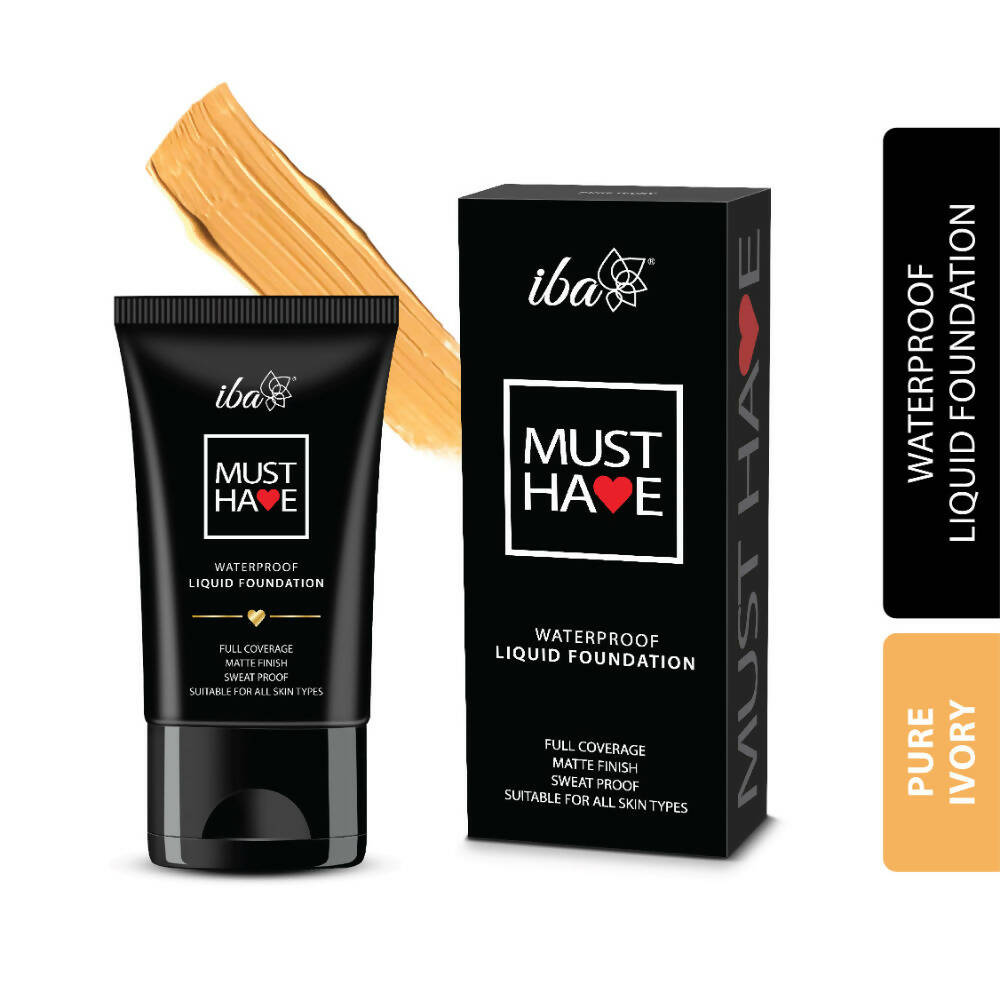 Iba Must Have Waterproof Liquid Foundation - Pure Ivory