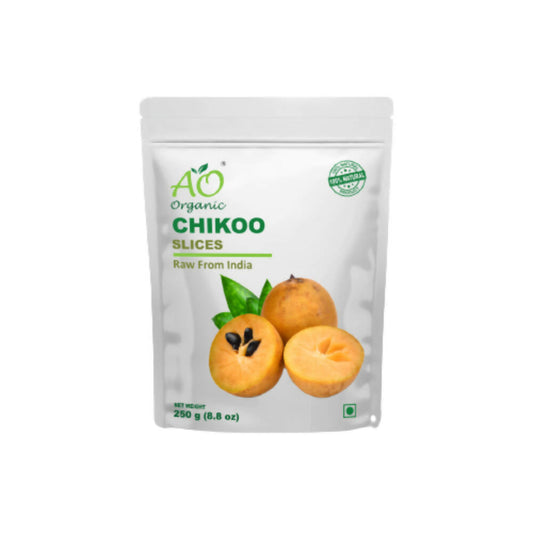 Buy Ao Organic Chikoo Slices from DrMediCart, Ship from India to USA