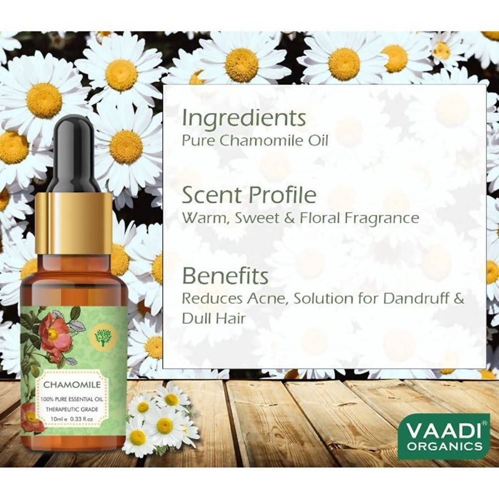 Vaadi Herbals Chamomile Oil Therapeutic Grade - Drmedicart