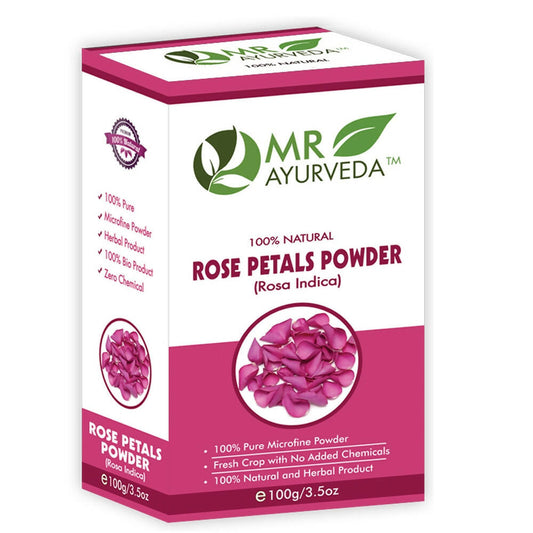 Buy MR Ayurveda Rose Petals Powder from DrMediCart, Ship from India to USA