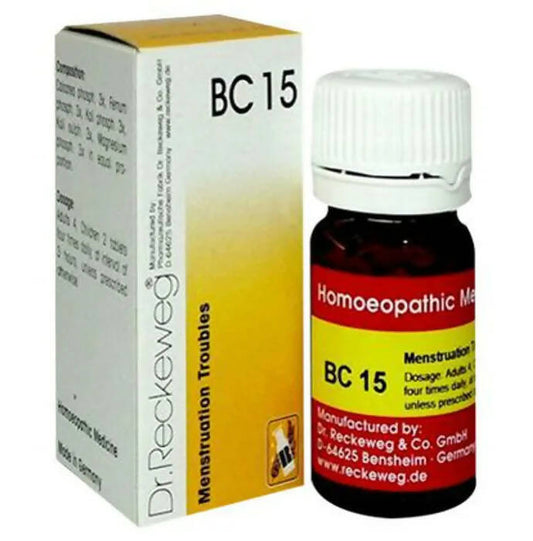 Buy Dr. Reckeweg Bio-Combination 15 (BC 15) Tablets from DrMediCart, Ship from India to USA