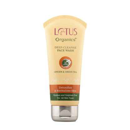 Lotus Organics Green Tea & Ginger Deep Cleanse Face Wash