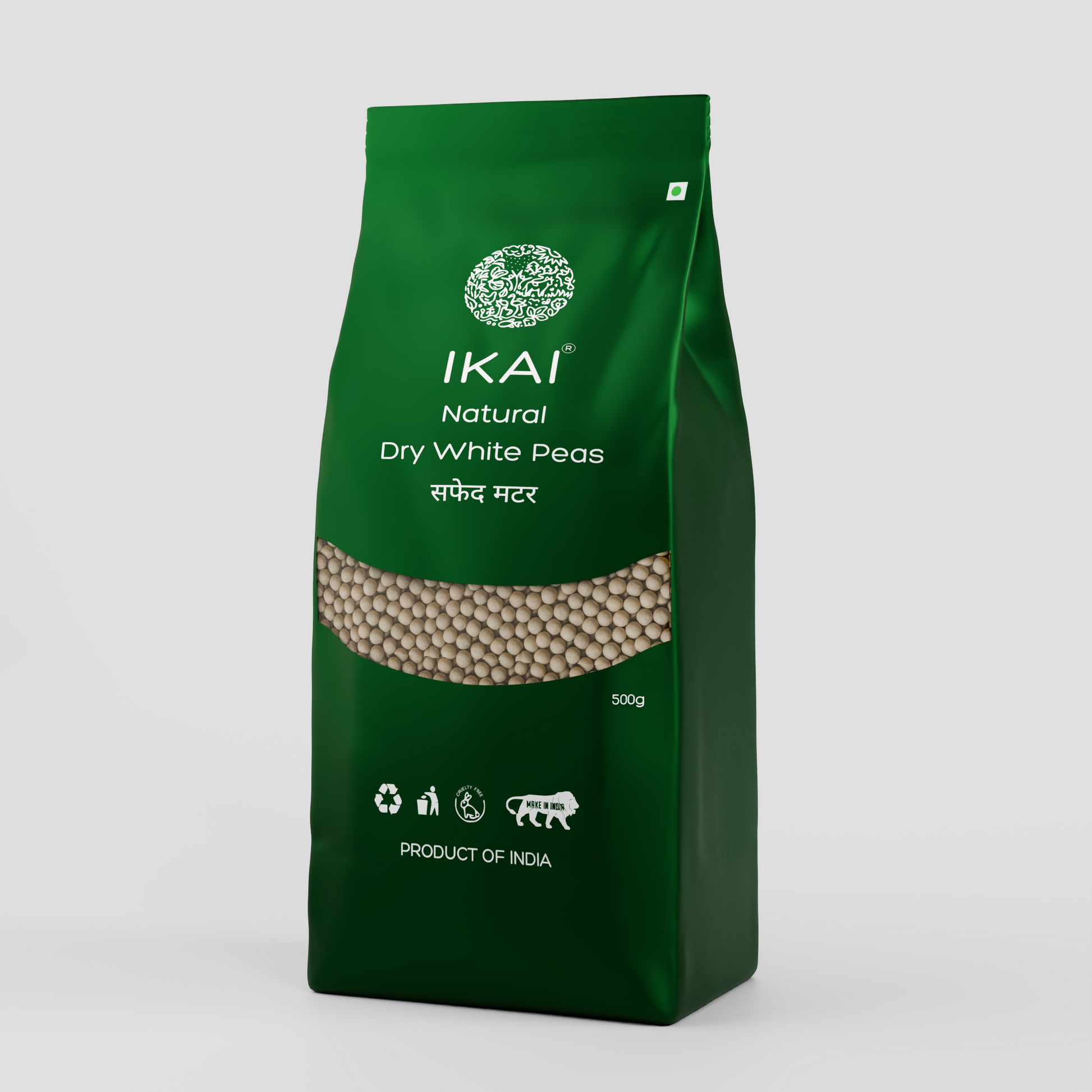 IKAI Natural Dry White Peas