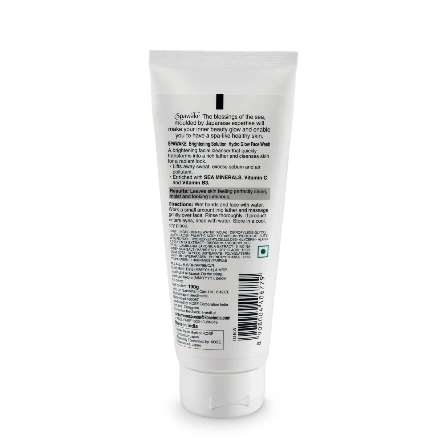 Spawake Brightening Solution Hydro Glow Face Wash - DrMediCart