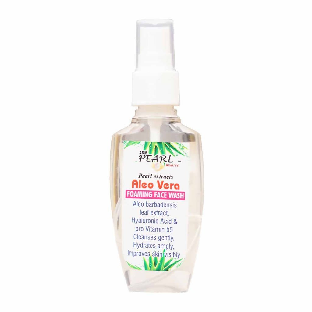ARM Pearl Beauty Pearl Extracts Aloe Vera Foaming Face Wash - DrMediCart