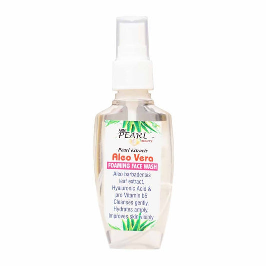 ARM Pearl Beauty Pearl Extracts Aloe Vera Foaming Face Wash - DrMediCart