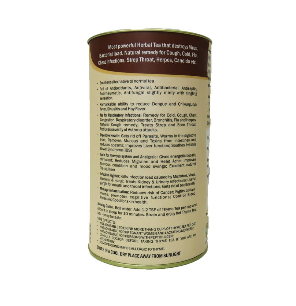 Teja Organics Thyme Tea - Drmedicart