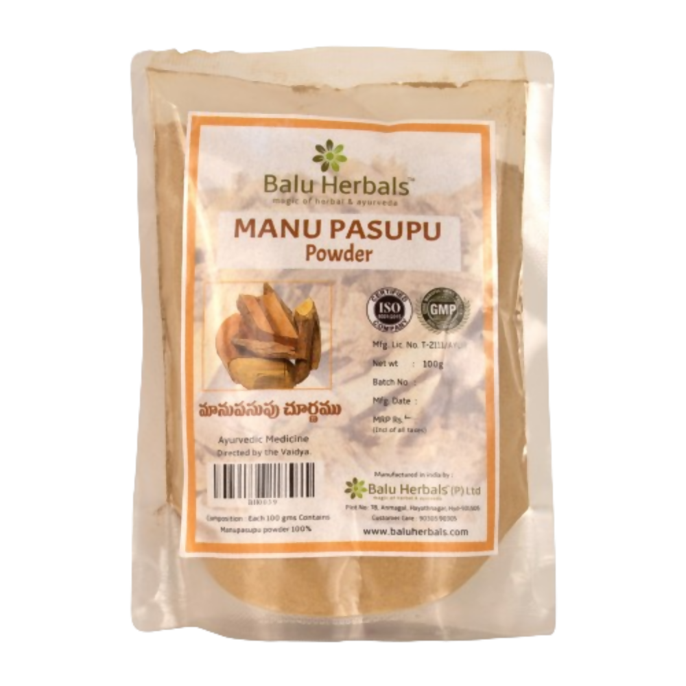 Balu Herbals Maramanjali (Manu pasupu) Powder