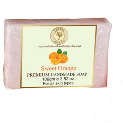 Buy Tatvik Ayurveda Sweet Orange Soap from DrMediCart, Ship from India to USA