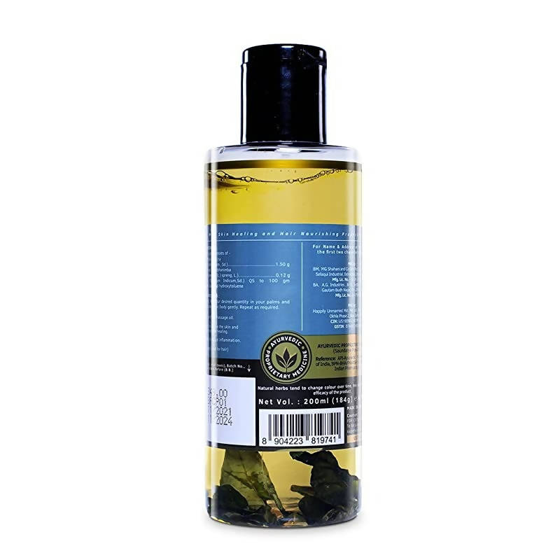 Ustraa Moringa and Curry Leaves Ayurvedic Cold Pressed Oil - Drmedicart