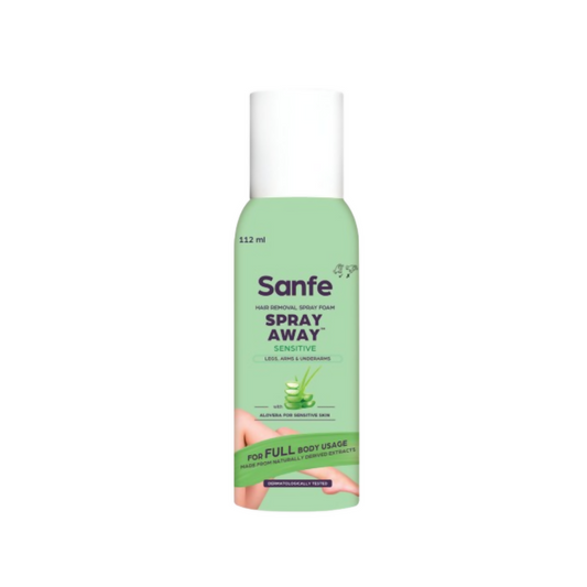 Sanfe Hair Removal Spray Foam Spray Away Sensitive