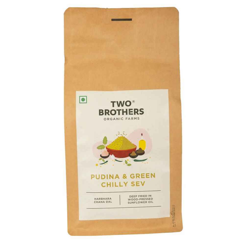 Two Brothers Organic Farms Pudina & Green Chilly Sev