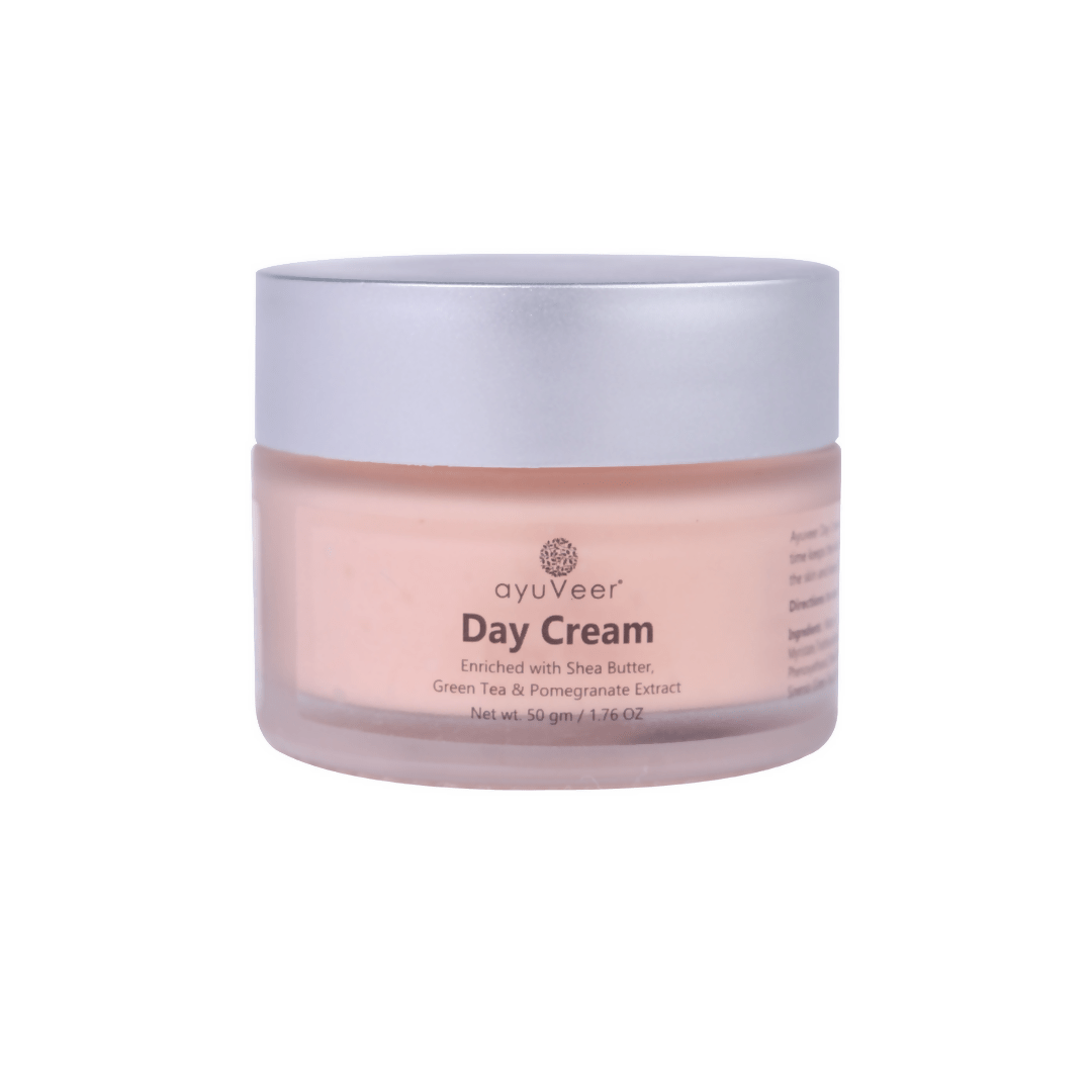 Ayuveer Day Cream With Shea Butter, Green Tea & Pomegranate