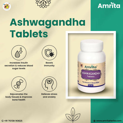 Amrita Ashwagandha Tablets