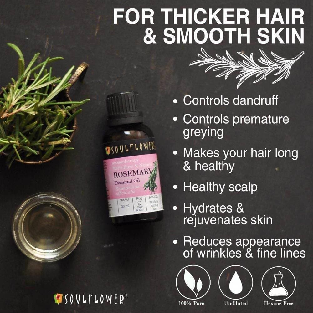 Soulflower Rosemary Essential Oil