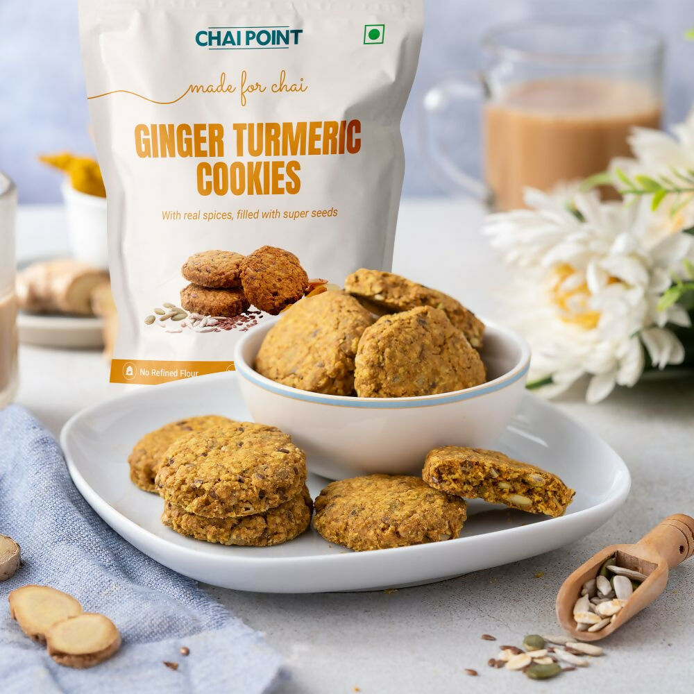 Chai Point Ginger Turmeric cookies