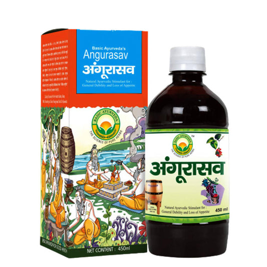 Buy Basic Ayurveda Angurasav Syrup from DrMediCart, Ship from India to USA