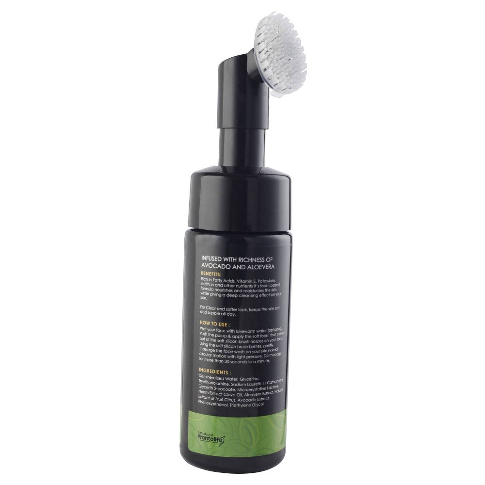 Zobha Foaming Face Wash - Avocado and Aloe Vera