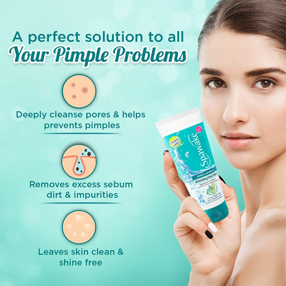 Spawake Anti Acne Care Pimple Solution Refreshing Face Wash