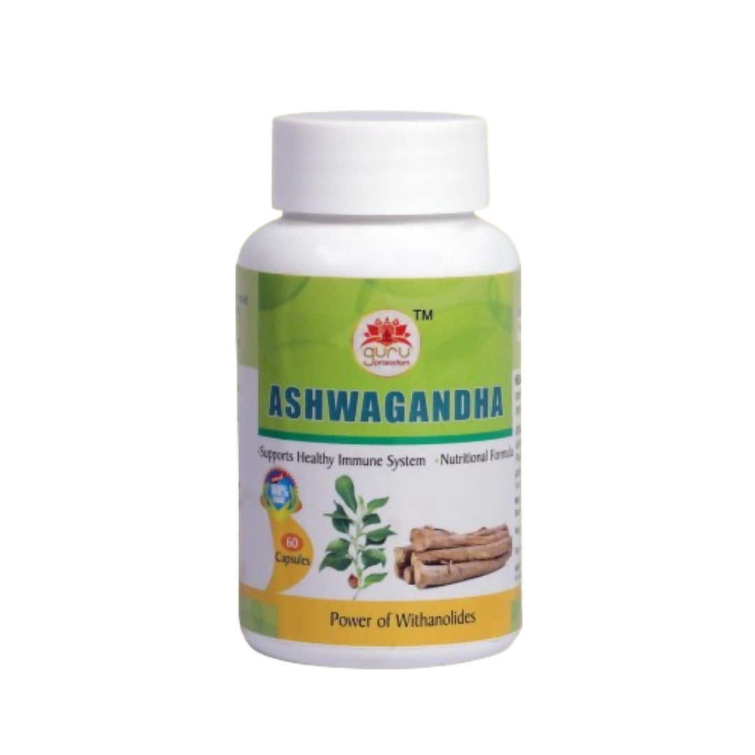 Buy Guru Prasadam Ashwagandha Capsules from DrMediCart, Ship from India to USA