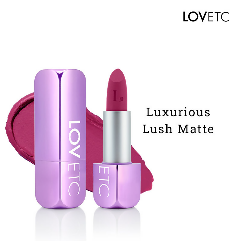 LOVETC Pout, Perfect, Etc High-Definition Matte Lipstick - Birthday Blush