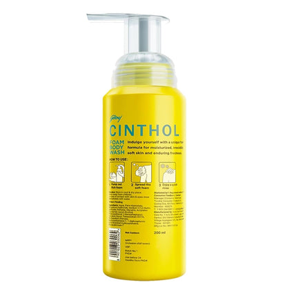 Cinthol Lime Foam Body Wash