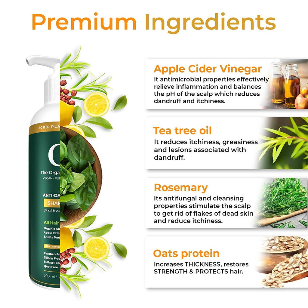 The Organic Forest Anti-Dandruff Shampoo - Drmedicart