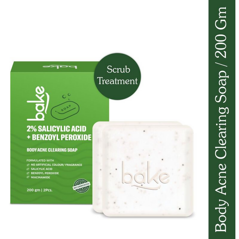 Bake 2% Salicylic Acid Soap for Face & Body Acne
